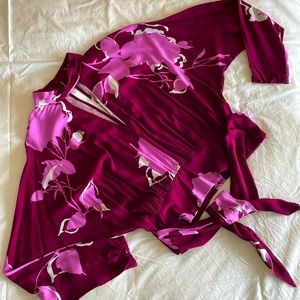 NWOT Free People open back blouse